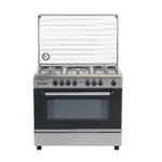 Royal Gas Fast Gas Cooker 5 Burners Stainless Steel With Fan FT-90-E-SS-MV (2010263)