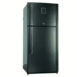 Kiriazi Refrigerator 540 Liters Digital No Frost Top Mount Black KHN540L