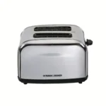 Black & Decker Toaster 2 Slices 1050 Watt Silver ET222