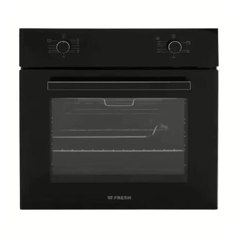 Fresh Built-in Oven 60 Cm Gas Black GEOFR60CGB (8881)