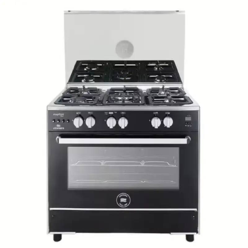 Unionaire Gas Cooker 5 Burners C69SS-GC-511-ICFS-FC-2W-AL