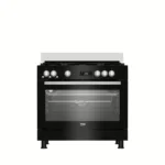 Beko Gas Cooker 5 Burners Black x Silver Safety System GGR15325FXNBE