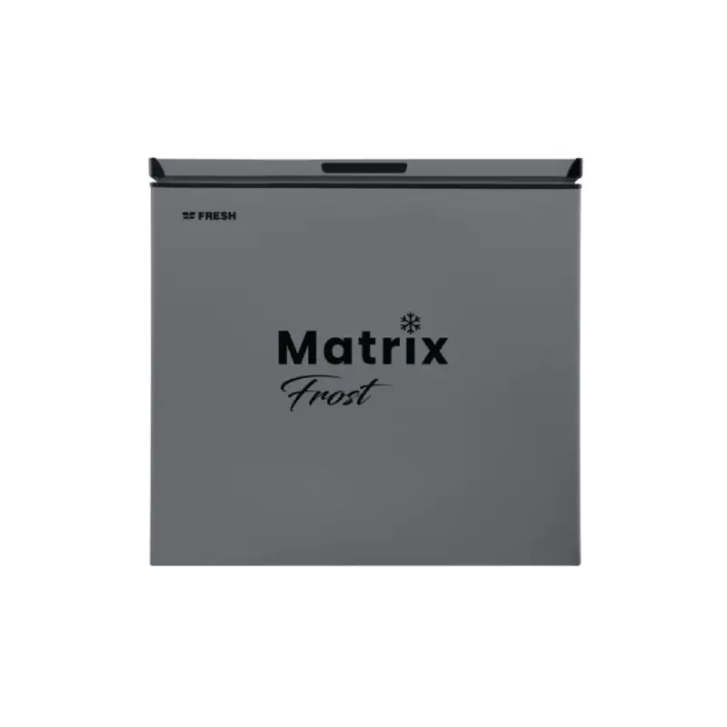 Fresh Chest Freezer 165 Liters Matrix Grey FDF-220 (18323)