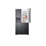 LG Refrigerator 635 Liters No Frost Insta View Side By Side Inverter Silver GC-X257CQHS