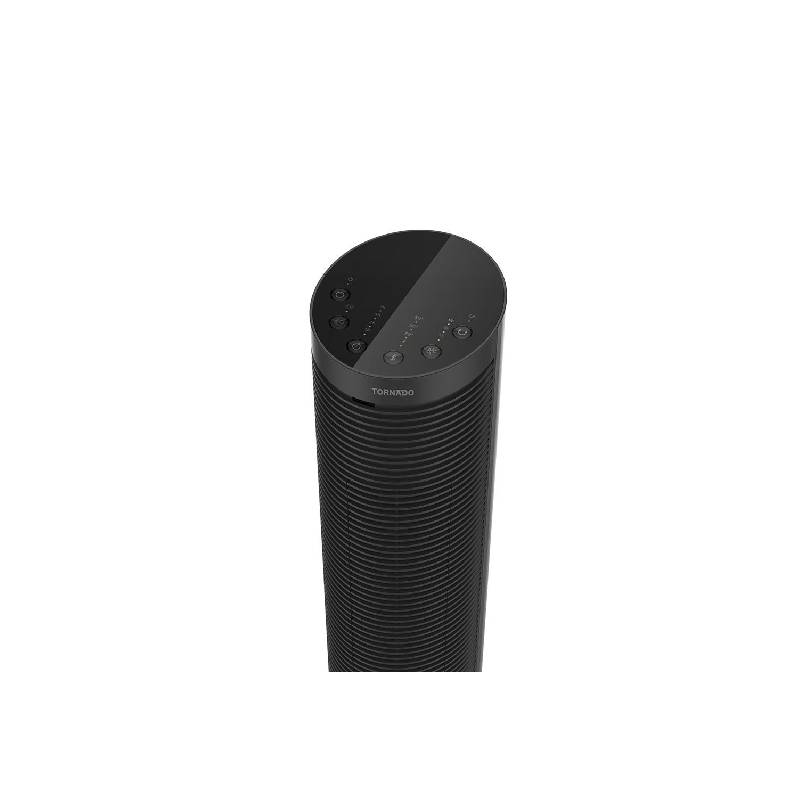 TORNADO Electric Ceramic Heater With Remote Control, 2000 Watt, Black - TPH-2000WF
