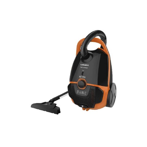Tornado Vacuum Cleaner 1600 Watt HEPA Filter Black × Orange TVC-1600MO