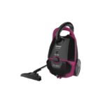 Tornado Vacuum Cleaner Bagged Canister 1600 Watt Black Maroon TVC-1600MD