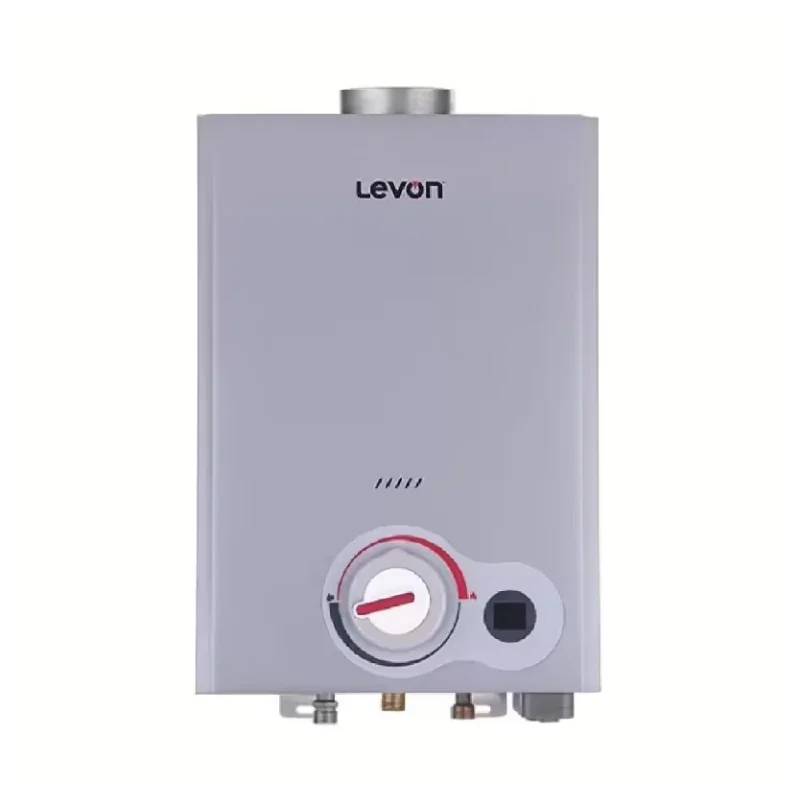 Levon Gas Heater 10 Liter Digital Silver 6518121