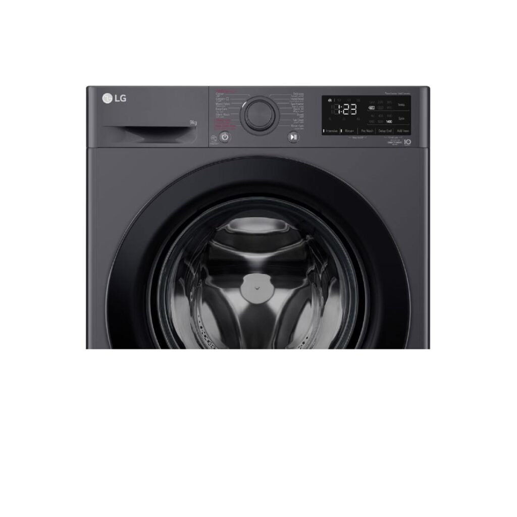 LG Vivace Washing Machine 9 Kg Front Loading Platinum F4R3VYG6J