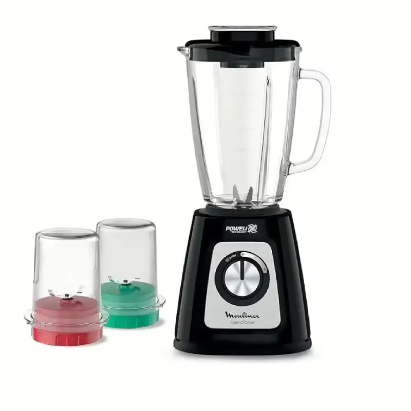 Moulinex Blend force Blender 1.75 Liters 800 Watt Black LM4358EG