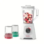 Moulinex Blend force Blender 2 Liters 800 Watt White with Attachments LM4231EG