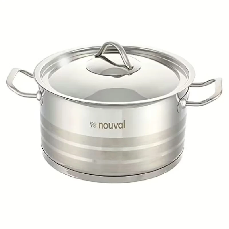 Stainless steel cookware set, 10 pieces, nouval Perfect