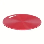 Colorful plastic circular cutting board