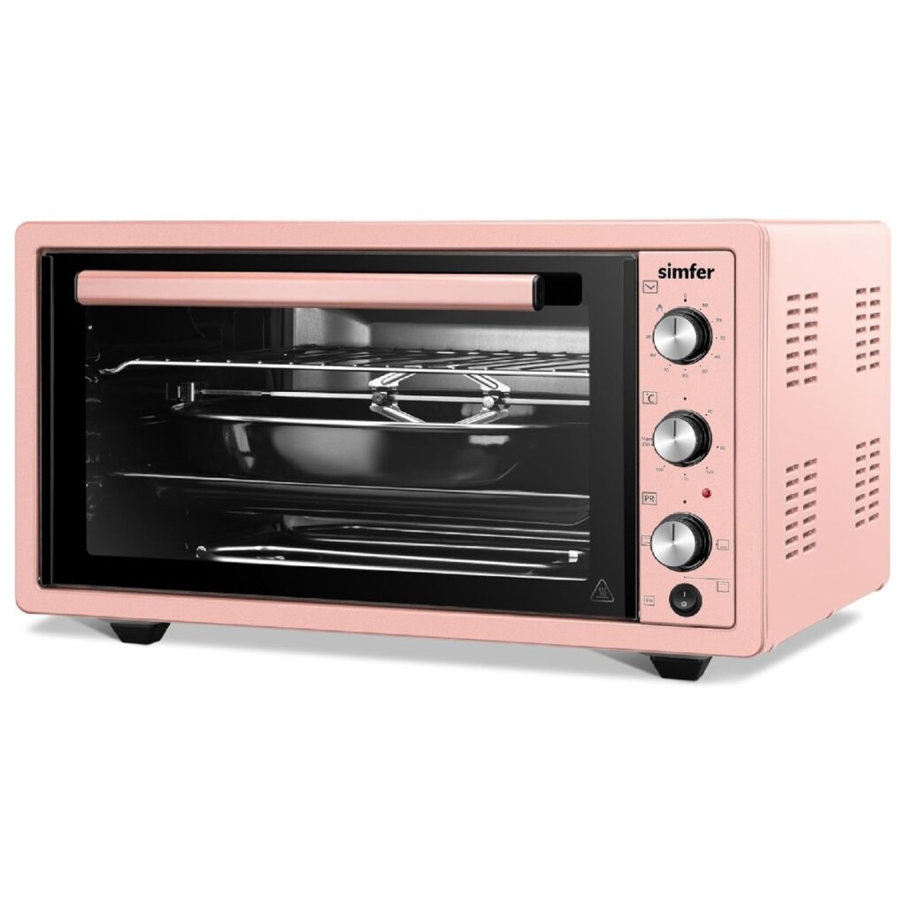 Simfer Electric Oven 45 Liters 1400 Watt Rose Gold With Grill 1215134