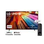 LG TV 86 Inches Smart 4K UHD AI Magic Remote Receiver 86UT80006LA