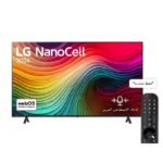 LG NanoCell TV 55 Inches 4K UHD Smart with Built in Receiver 55NANO80T6A