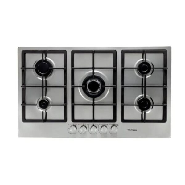 Kenwood Built In Hob 5 Burners Gas Stainless Steel HOB90.000SS