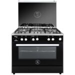 Unionaire Cooker Max Elite 5 Burners Gas Full Safety with Fan Stainless Steel C69SS-GC-511-ITSF-2W-ME-AL