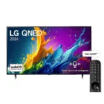 LG 55 Inch 4K UHD Smart QNED TV with Built in Receiver 55QNED80T6B