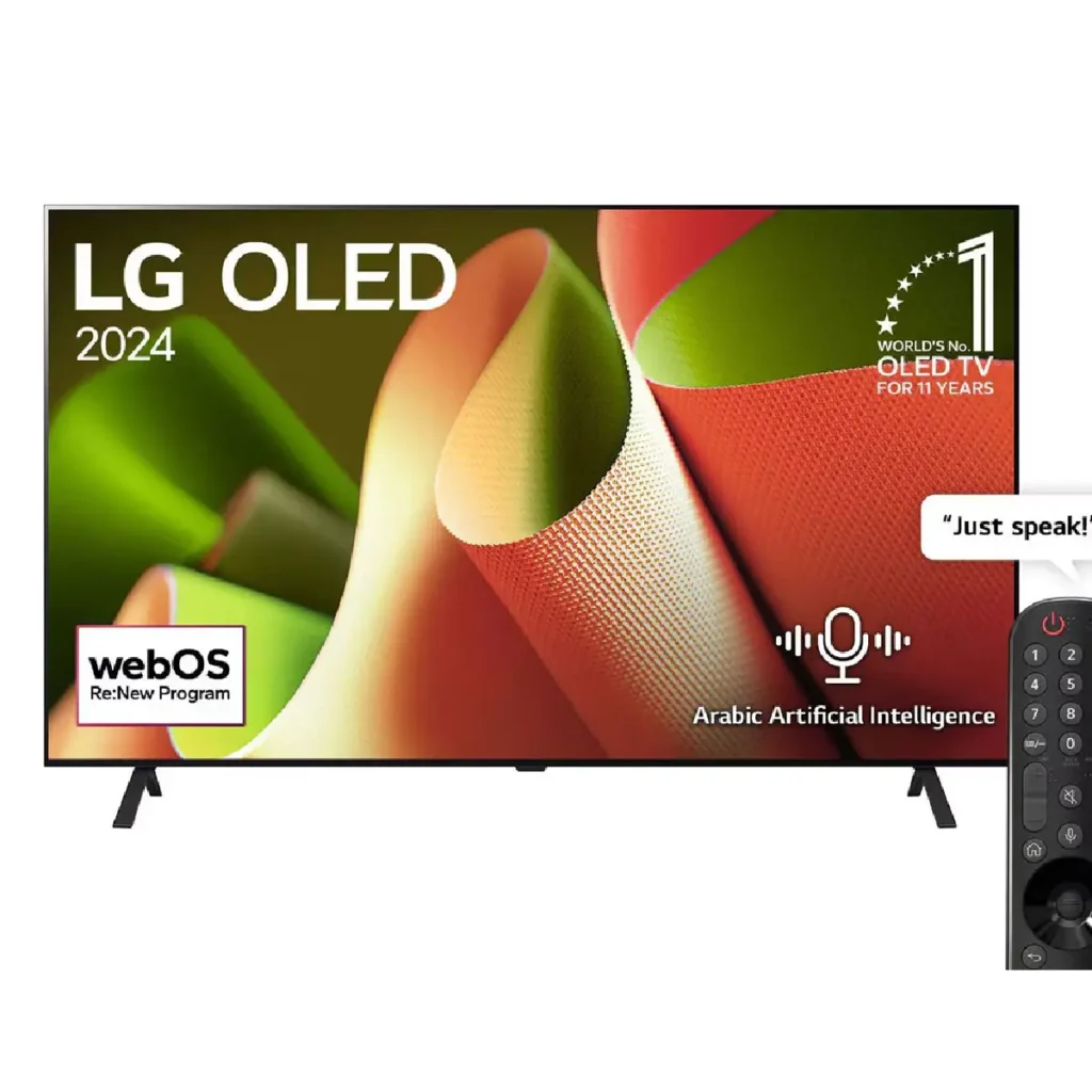 LG 55 Inch 4K UHD Smart OLED TV with Built in Receiver OLED55B46LA