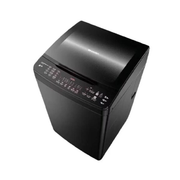 Sharp Washing Machine 17 Kg Top Load Inverter Black ES-TD17GBKP