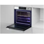 LG Insta View Built-in Electric Oven 60 Cm 76 Liters with Air Fry Black and Silver WSED7613S