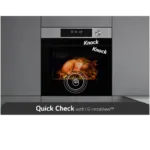 LG Insta View Built-in Electric Oven 60 Cm 76 Liters with Air Fry Black and Silver WSED7613S