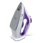 Braun Steam Iron 2000 Watt Text Stlye Violet × White SI1080VI