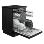 Beko Freestanding Dishwasher 14 place settings 60 Cm 5 Programs Full Size Steam Black BDFN15421B