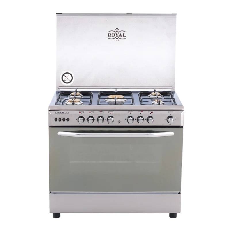 Royal Gas Cooker 5 Burners Stainless Steel NL90-E-SS-MV (2010258)