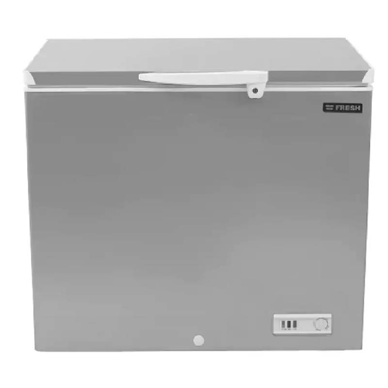 Fresh Deep Freezer 270 Liters Elegant Digital Silver FDF270