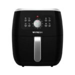 Fresh Air Fryer 1800 Watt 7 Liter X-Large Black × Silver FAF-M1800B