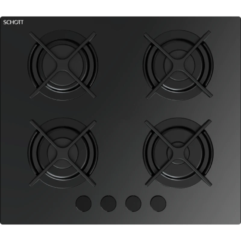 Fresh Built In Hob 60 cm Glass Safety Cast HFR60CMGC1-9617