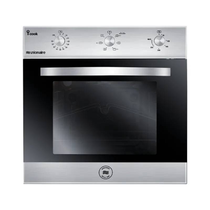 Unionaire Built-in Electric Oven 60 Cm Grill Silver BO66S119EFAL