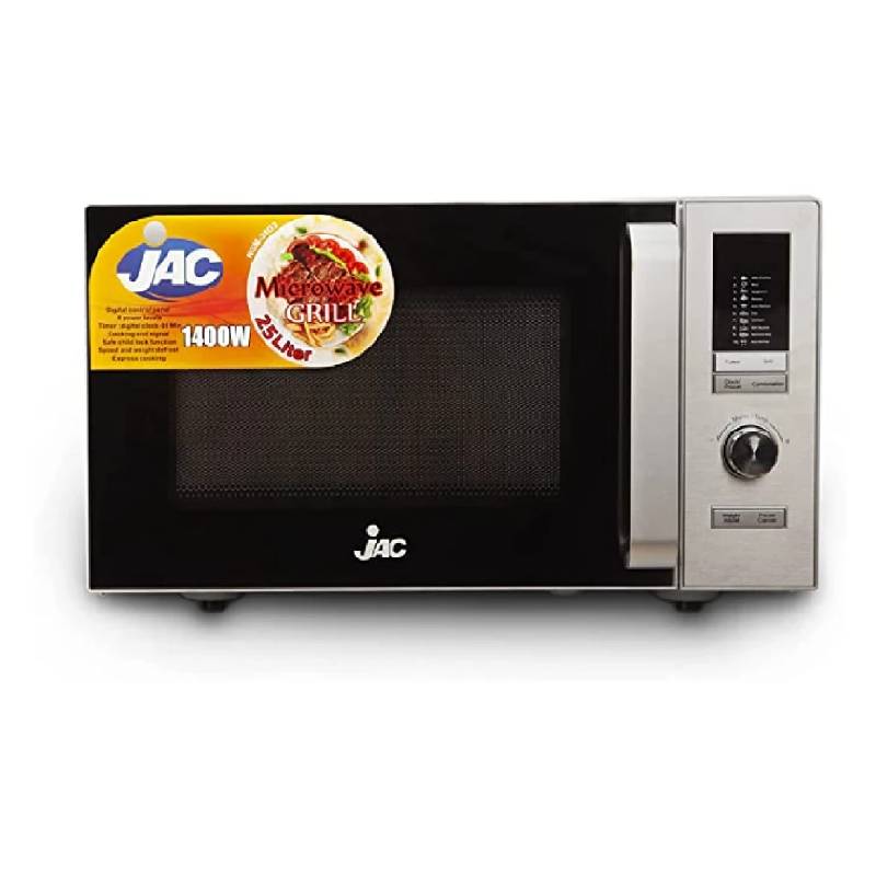 Jac Microwave 25 Liters with Grill Black NGM-25D2