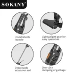 Sokany Handheld Vacuum Cleaner 1000 Watt Grey SK3389