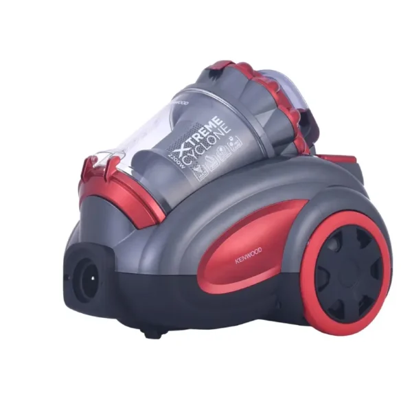 Kenwood Vacuum Cleaner 2200 Watt Bagless Black ×Red VBP80.000RG