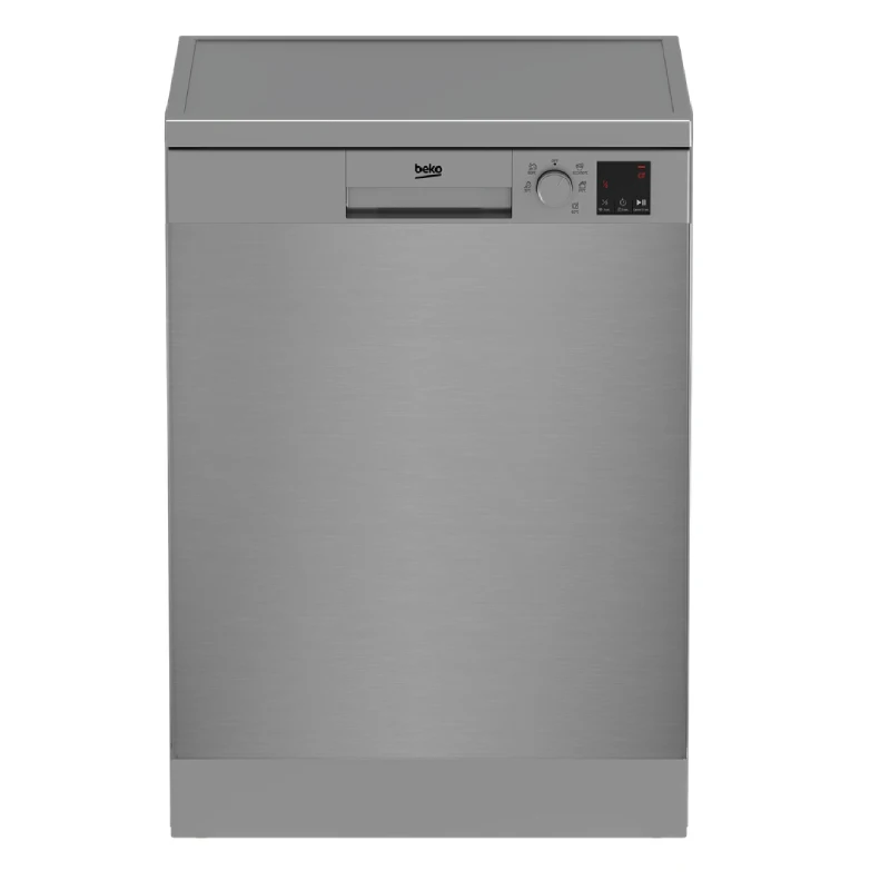 Beko Dishwasher 60cm 13 Place Settings 5 Programs Inox DVN05325X-9355295177