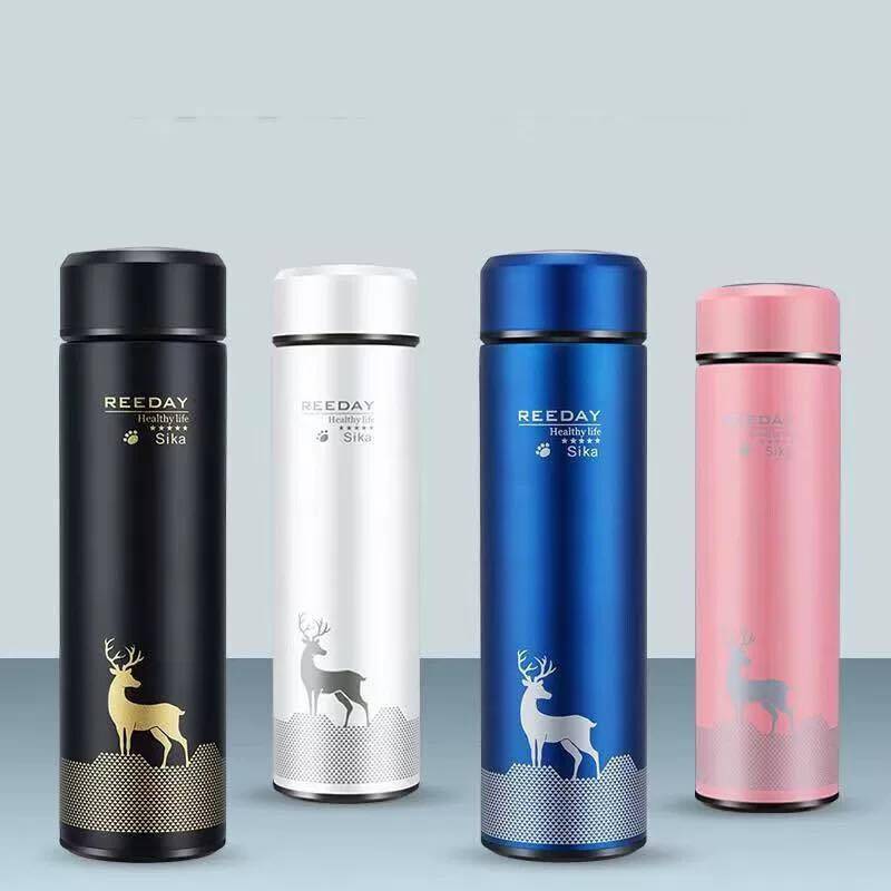 Deer Thermal Mug Digital Stainless Steel