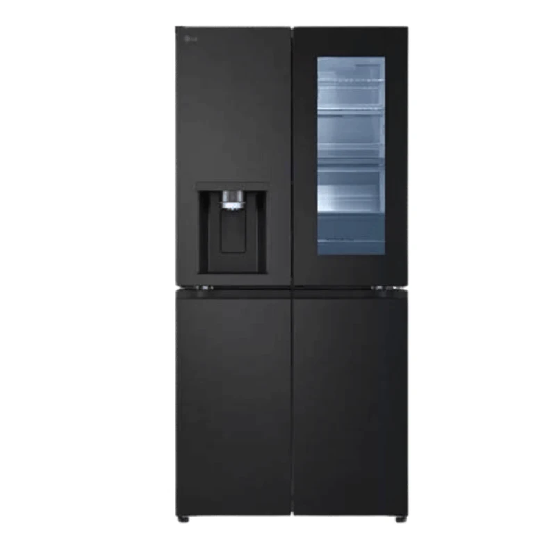 LG Refrigerator 508 Liters 4-Door InstaView Matte Black GC-X22FFQRB