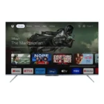 Sharp TV 55 Inches 4K Smart Frameless LED Built-In Receiver Black 4T-C55FL6EX