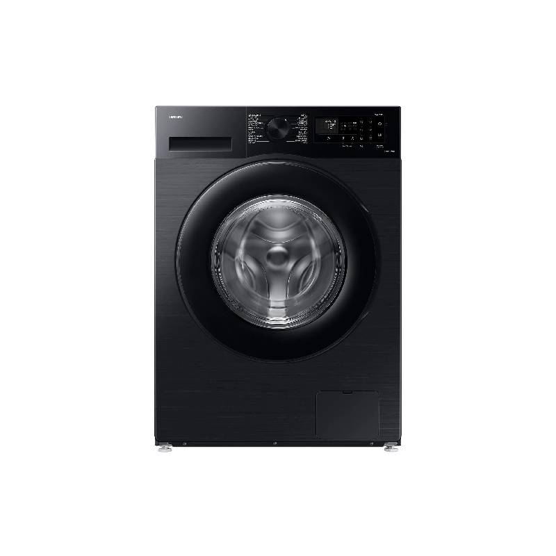 Samsung EcoBubble Front Load Full Automatic Washing Machine With Inverter Technology, 9 kg, Black - WW90CGC0EDABAS