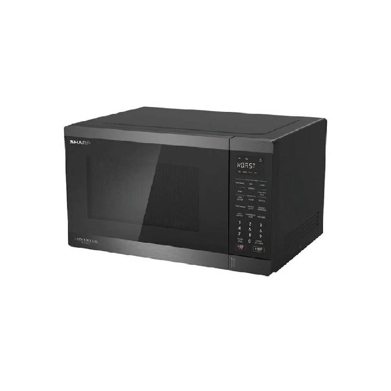 ميكروويف شارب شواية انفرتر 34 لتر 1100 وات اسود R-340GRI-BS2.