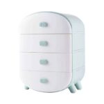 Phoenix 4-Drawer Nightstand and Organizer for Socks Bras and Accessories