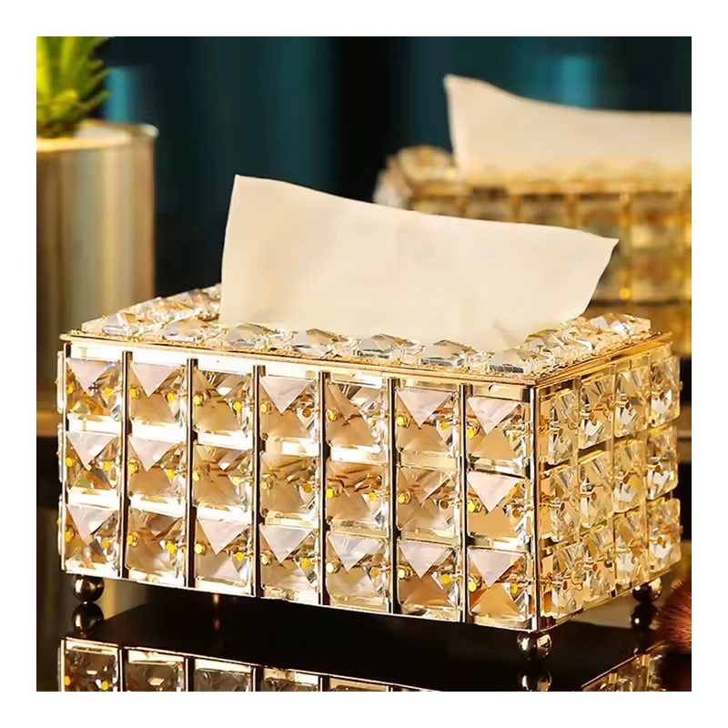 Crystal tissue box