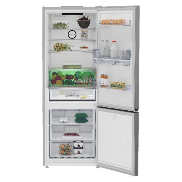 Beko Combi Refrigerator 490L Stainless Steel No-frost B5RCNE565HXPE