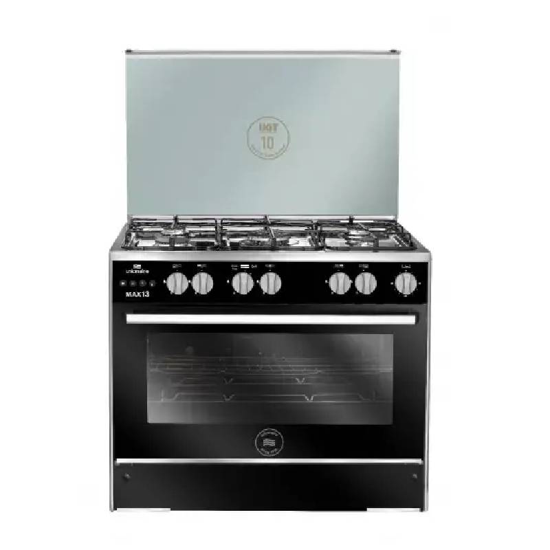 بوتجاز يونيون اير 90سم ماكس13 5 شعلة ديجيتال بمروحة C69SS-GC-447-FD-SO-M13-2W-AL