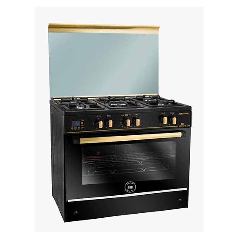 بوتجاز يونيون إير 90سم اورو سمارت اسود مط C6090EB-GC-511-IDSF-ORO-S-2W-AL