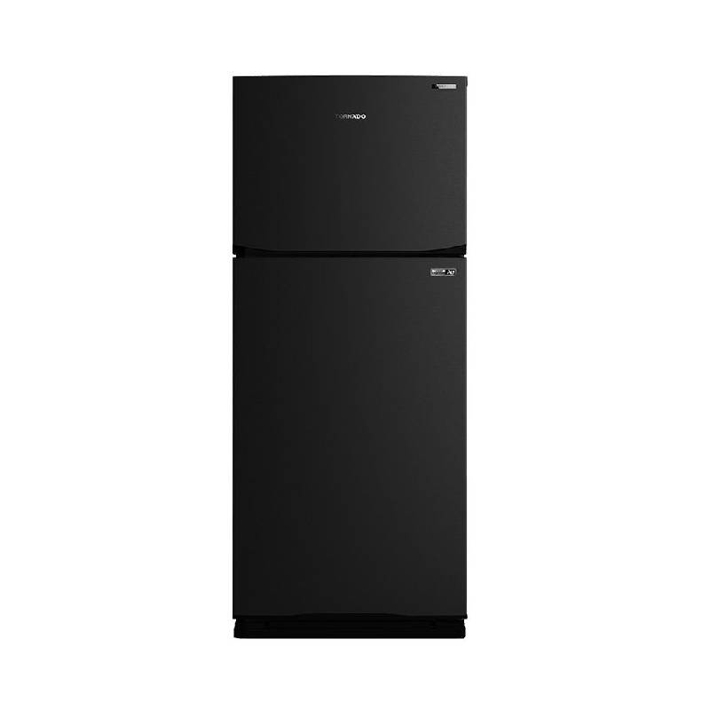 ثلاجة تورنيدو 450 لتر اسود انفرتر RF-580TV-BK