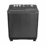 غسالة تورنيدو 12 كيلو نصف أوتوماتيك اسود بالطلمبه TVH-HM12TSP(BK)